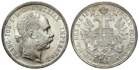 Austria
Austria. Franz Joseph I (18481916). 1 florin 1876, Vienna 

Pięknie zachowany egzemplarz, połysk.

Details: 12,39 g Ag 
Condition: 1/1- ...
