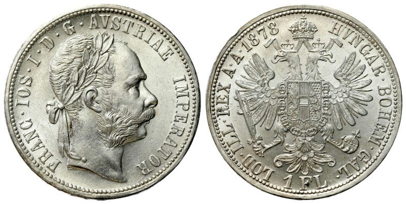 Austria
Austria. Franz Joseph I (18481916). 1 florin 1878, Vienna 

Pięknie z...