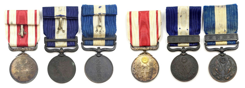 Japan
Japan. Medals, set of 3 

- pierwszy od lewej to Medal intronizacji ces...