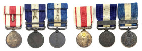 Japan
Japan. Medals, set of 3 

- pierwszy od lewej to Medal intronizacji cesarza Taisho Yos hihito, srebro- środkowy - To medal za działania w 1 w...