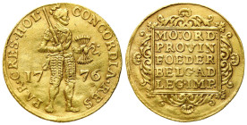 Netherlands
Netherlands, Holland. Ducat (Dukaten) 1776 

Resztki połysku.

Details: 3,45 g Au 
Condition: 3 (VF) 
Literature: Delmonte 775; Fri...