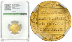 Netherlands
Netherlands. Ducat (Dukaten) 1831 CCG XF45 

Moneta w slabie CCG z notą XF 45.

Details: 3,50 g Au 20,00 mm
Condition: CCG XF45 (CCG...