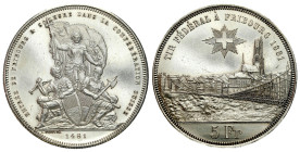 Switzerland
Switzerland. 5 francs 1881, Bern - Rifle Festival, Fribourg 

Nakład 30.000 sztuk. Rzadsza pozycja.Czyszczone.

Details: 24,99 g Ag ...