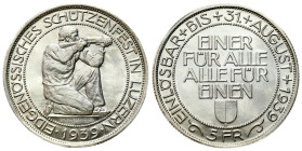 Switzerland
Switzerland. 5 francs 1939, Bern, Shooting Festival BEAUTIFUL 

Festiwal strzelecki w Lucernie.Pięknie zachowane.

Details: 19,47 g A...