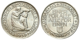 Switzerland
Switzerland. 5 francs 1939, Bern, Shooting Festival BEAUTIFUL 

Festiwal strzelecki w Lucernie.Pięknie zachowane.

Details: 19,40 g A...