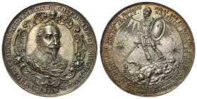 Sweden
Sweden. Gustav II Adolf (1611-1632). Medal 1631 for the victory at Breitenfelds, silver 
AW: Popiersie króla w ozdobnym kartuszu i napis w ot...