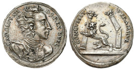 Sweden
Sweden / Pomerania. Token (Medal), ND (1706) - Peace of Altranstadt - RARE 
AW: Portret w prawo, w otoku: CAROLVS XII DG REX SVEC
RW: Lew mi...