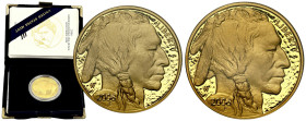 USA
USA. Gold 50 dollars 2006 Buffalo - MIRROR 

Piękny, menniczy egzemplarz. Idealnie zachowany egzemplarz. Moneta w eleganckim pudełku w formie k...