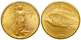 USA
USA. $20 dollars 1927, Philadelphia 

Bardzo ładnie zachowane.

Details: 33,45 g Au 900 
Condition: 1-/2+ (UNC-/EF+) 
Literature: Friedberg...