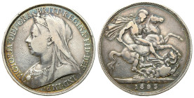 Great Britain
Great Britain, Victoria (1837-1901). Crown 1893, London 

Kolorowa patyna.&nbsp;Moneta ze śladami długiego obiegu.&nbsp;

Details: ...