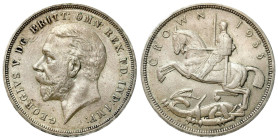 Great Britain
Great Britain, George V. 1 crown (crown) 1935, London 

Resztki połysku menniczego.

Details: 28,25 g Ag 
Condition: 3+ (VF+) 
Li...