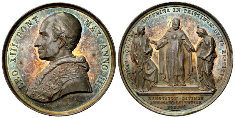 Italy/Vatican
Vatican. Medal Annualny Leo XIII 1880, ANNO III (Year 3 of the Po...