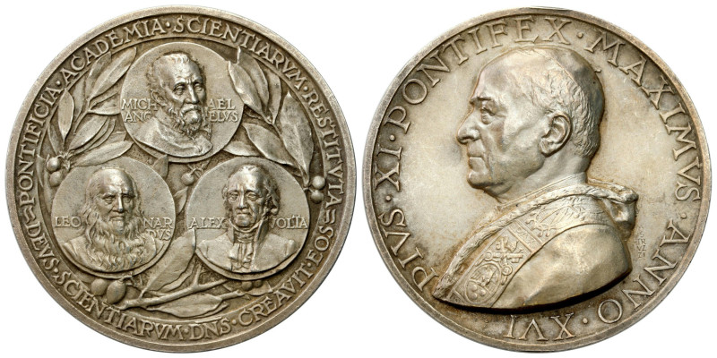 Italy/Vatican
Vatican. Pius XI Medal Academy of Sciences - SILVER 

Bardzo ła...