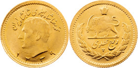 Gold - Iran, 1/4 Pahlavi 1339 (1960), Tehran