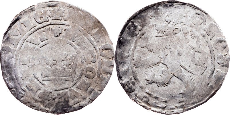 Charles IV., Prague Groschen 1346-1378, Kuttenberg Category : Bohemia
Country/R...