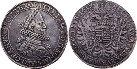 Matthias II., 1 Thaler 1619, KB, Kremnitz