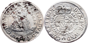 Archduke Leopold V., 10 Kreuzer 1632, Hall