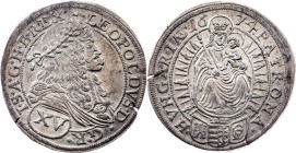 Leopold I., 15 Kreuzer 1674, Pressburg