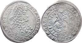 Leopold I., 15 Kreuzer 1696, C-H, Pressburg