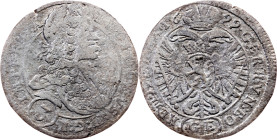 Leopold I., 3 Kreuzer 1699, Prague