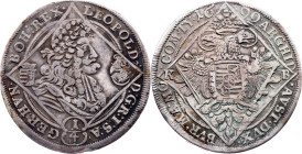 Leopold I., 1/4 Thaler 1699, KB, Kremnitz