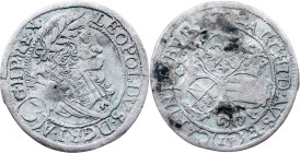 Leopold I., 3 Kreuzer 1702, Sankt Veit
