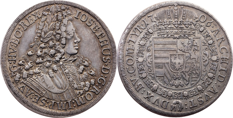 Joseph I., 1 Thaler 1706, Hall Category : Habsburg
Ruler/Area : Joseph I.
Deno...