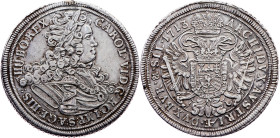 Charles VI., 1 Thaler 1713, Breslau