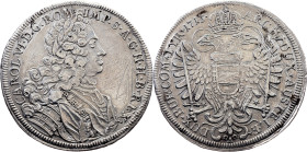 Charles VI., 1 Thaler 1713, Augsburg