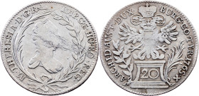 Maria Theresia, 20 Kreuzer 1765, Vienna
