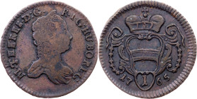Maria Theresia, 1 Pfennig 1765, Vienna