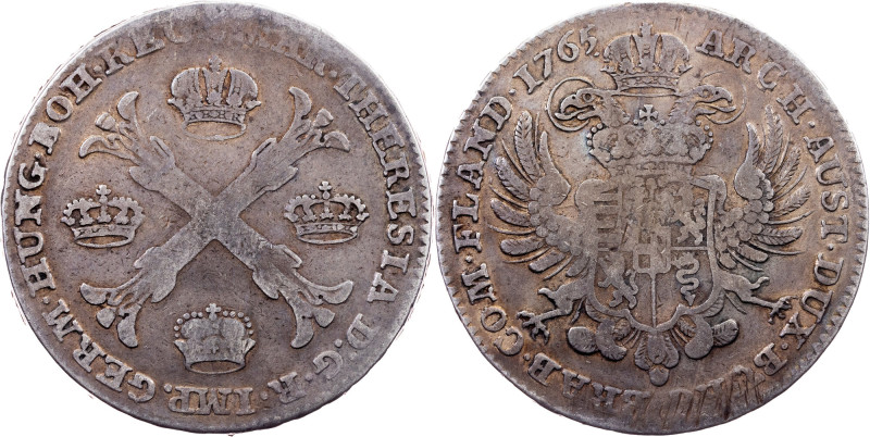 Maria Theresia, 1 Thaler 1765, Brussels Category : Habsburg
Country/Region : Au...