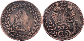 Joseph II., 20 Kreuzer 1771, C/EvS-AS, Prague