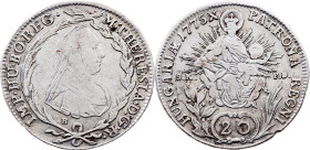 Maria Theresia, 20 Kreuzer 1775, S.K.-P.D./B