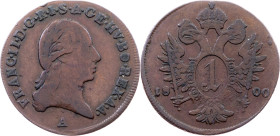 Franz I. (II.), 1 Kreuzer 1800, A, Vienna
