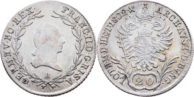 Franz I. (II.), 20 Kreuzer 1802, B, Kremnitz