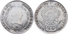 Franz I. (II.), 20 Kreuzer 1803, B, Kremnitz