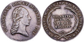 Franz I. (II.), Jeton 1804
