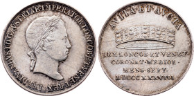 Ferdinand V., Jeton 1838