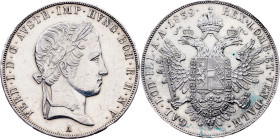 Ferdinand V., 1 Thaler 1839, A, Vienna