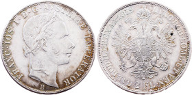 Franz Joseph I., 2 Florin 1859, B, Kremnitz