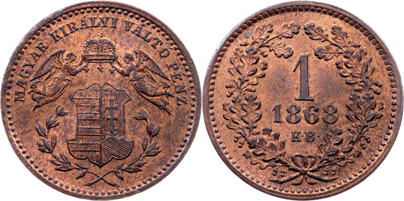 Franz Joseph I., 1 Kreuzer 1868, KB, Kremnitz Category : Habsburg
Ruler/Area : ...