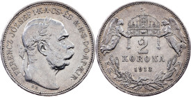 Franz Joseph I., 2 Korona 1913, KB, Kremnitz