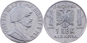 Albania, 1 Lek 1939, Rome
