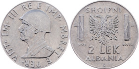 Albania, 2 Lek 1939, Rome