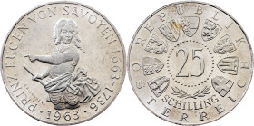 Austria, 25 Schilling 1963, Vienna