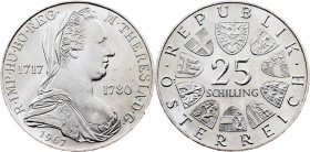Austria, 25 Schilling 1967, Vienna