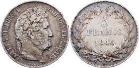 France, 5 Francs 1846, Paris
