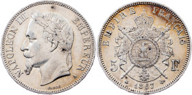 France, 5 Francs 1867, Paris