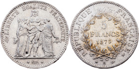 France, 5 Francs 1875, Paris